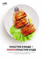 Плакаты «Пластик в еде»